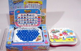 厂家直销卡通智力开发玩具 海绵宝宝早教学习机全解析